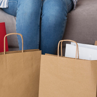 Packman: How can custom bags be made both visually appealing and durable for takeout and delivery purposes?