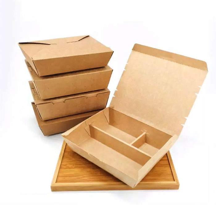 Packman: Why Are Kraft Bento Boxes with Sections a Better Option Than Single-Compartment Packaging?