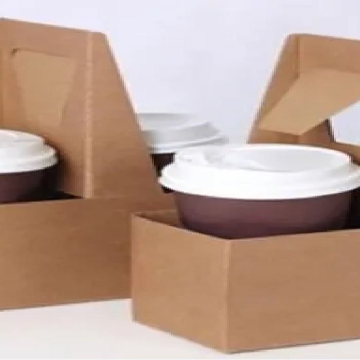 Packman: Food Packaging: Difference between Cup Holder & Pulp Fiber Cup Holder