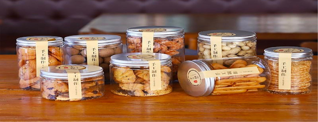 Store cookies in a colourful tinned container