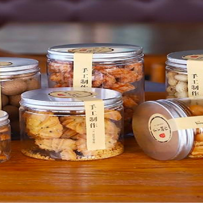 Store cookies in a colourful tinned container