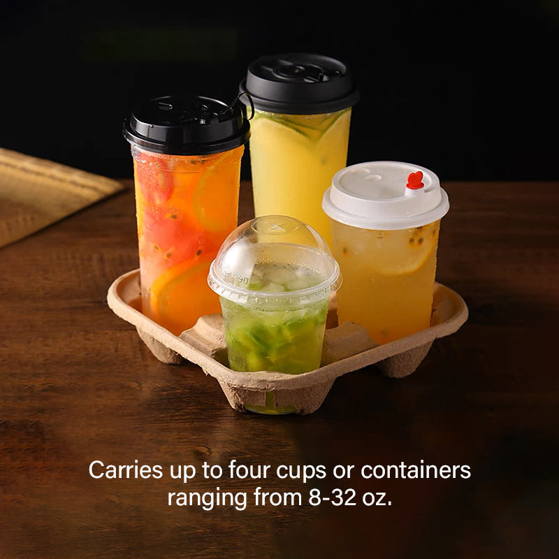 Packman: Is the Material of Pulp Fiber Cup Holder Eco-Friendly and Biodegradable?