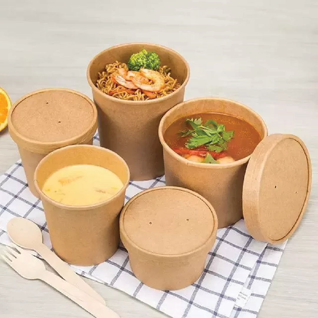Packman: What Sizes Are Available for Soup Tubs?
