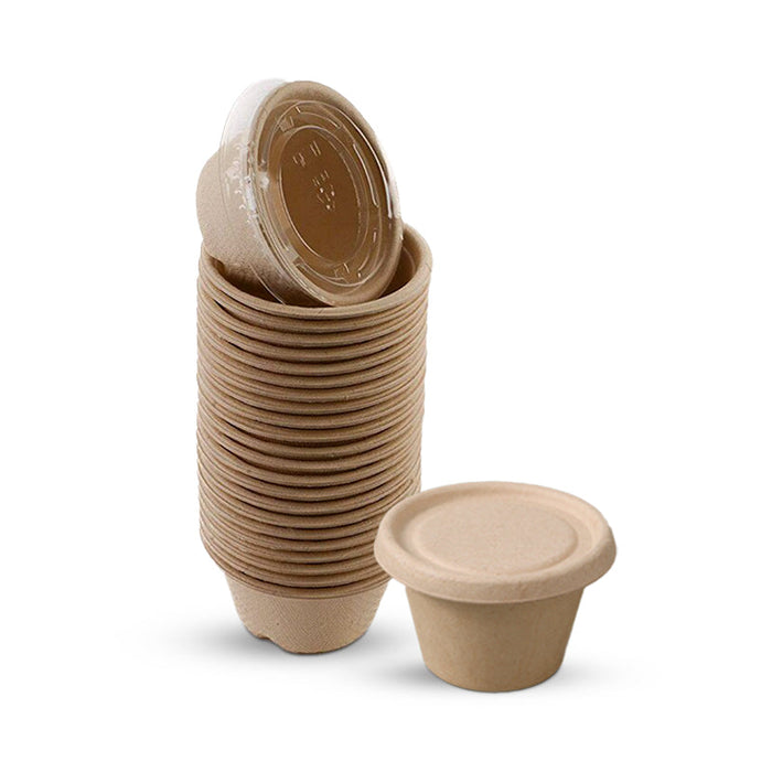Packman: Plastic or Sugarcane — Which Sauce Cup Fits Your Needs?