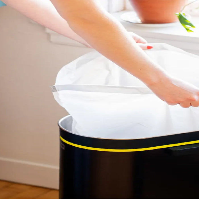 Packman: Logistic Packaging: Where to keep trash bag if you buy one?