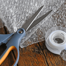 Packman: How does the size of the bubbles affect bubble wrap’s protective qualities?