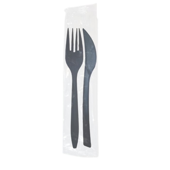 Plastic Fork Knife Set