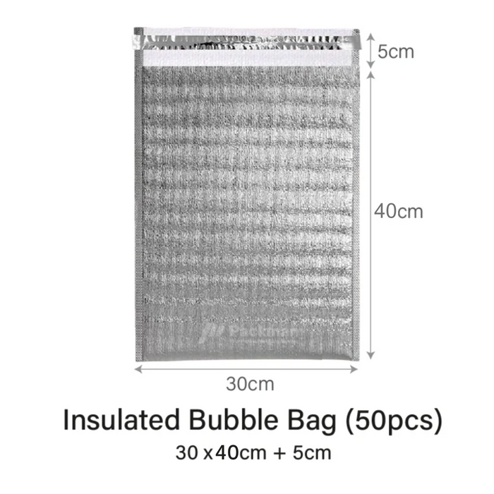30 x 40cm Insulated Bubble Bag (50pcs)