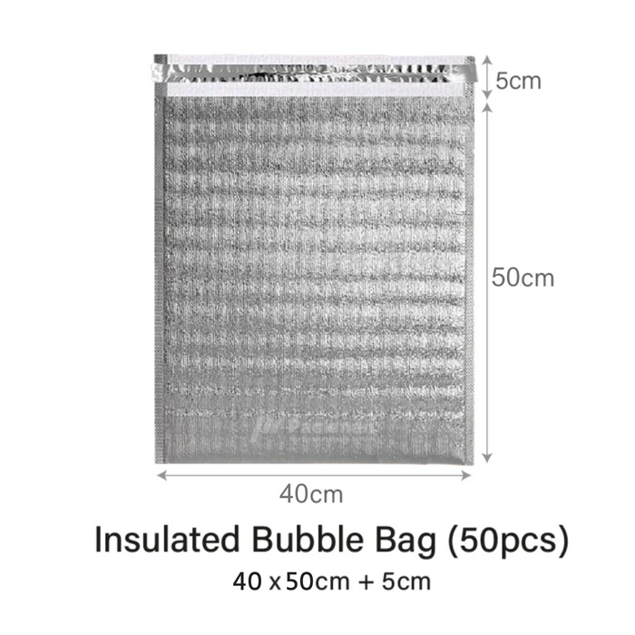 40 x 50cm Insulated Bubble Bag (50pcs)