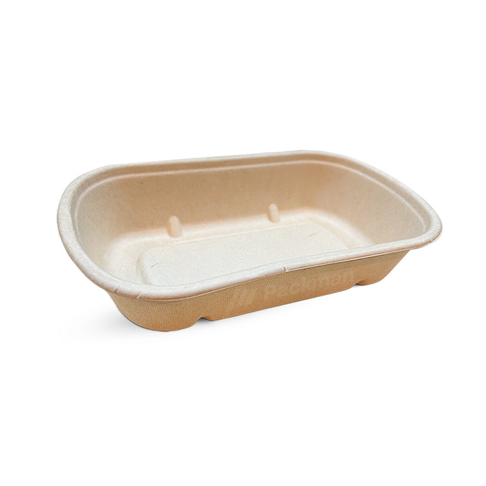 500ml Sugarcane Oval Bowl (300pcs)