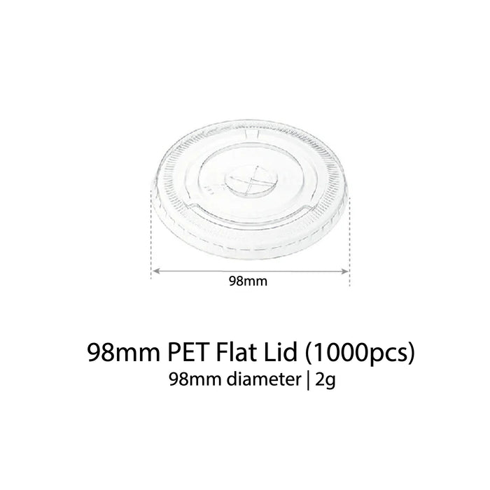 98mm PET Cold Cup 12oz (1000pcs)