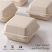 Bagasse Burger Box