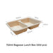 Bagasse Lunch Box 750ml