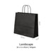 Black Paper Bag