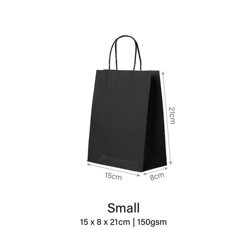 Black Paper Bag