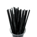 Black Plastic Straw