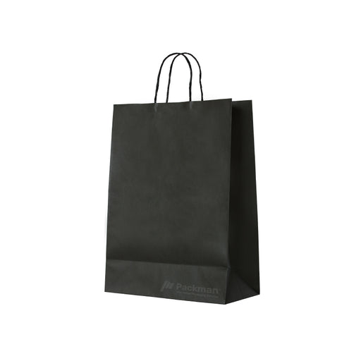 Black XL Portrait Paper Bag