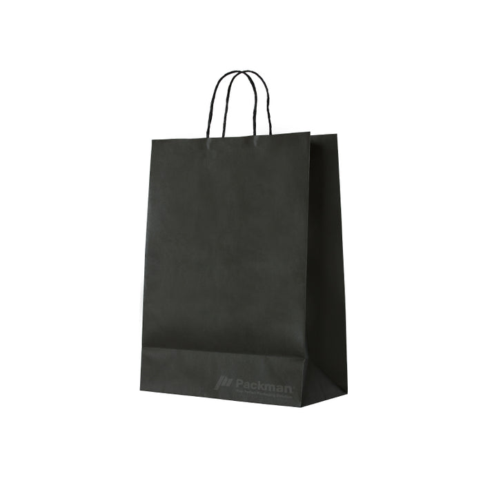 Black XL Portrait Paper Bag