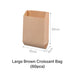 Brown Croissant Bag 