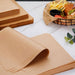 Brown Square Burger Paper
