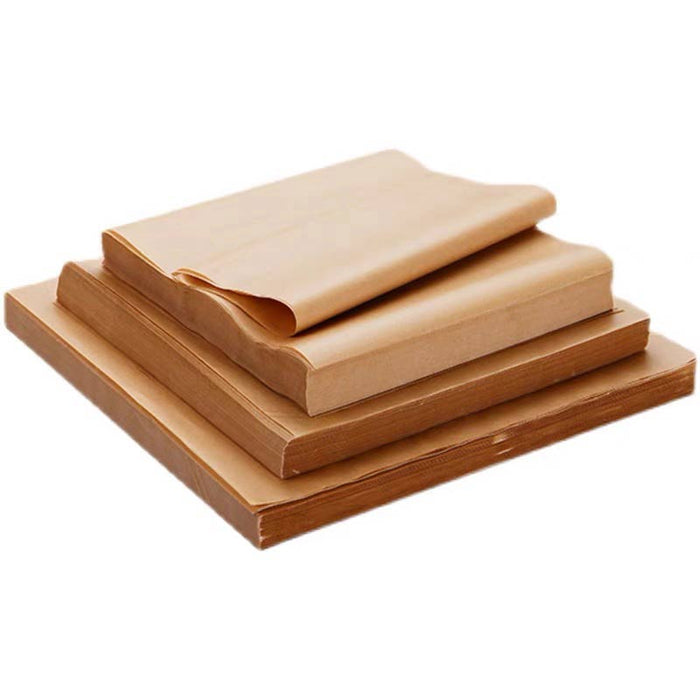 Brown Square Burger Paper