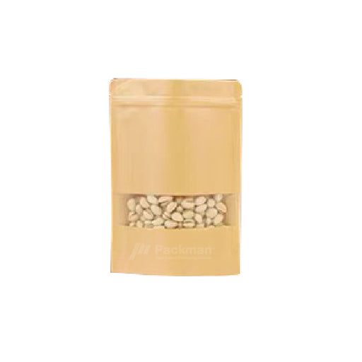 Brown Standing Pouch