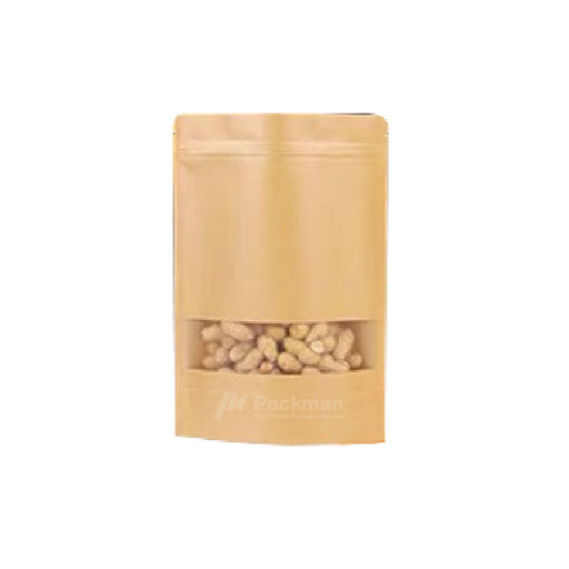 Brown Standing Pouch