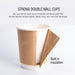 Brown paper cup