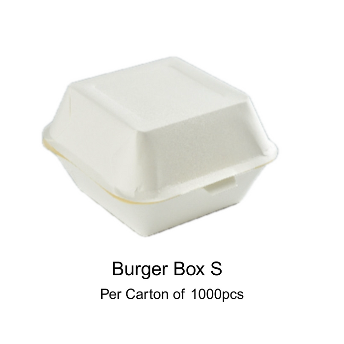 Burger Box White-Small