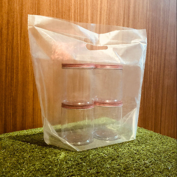Clear Hole Carrier Bag