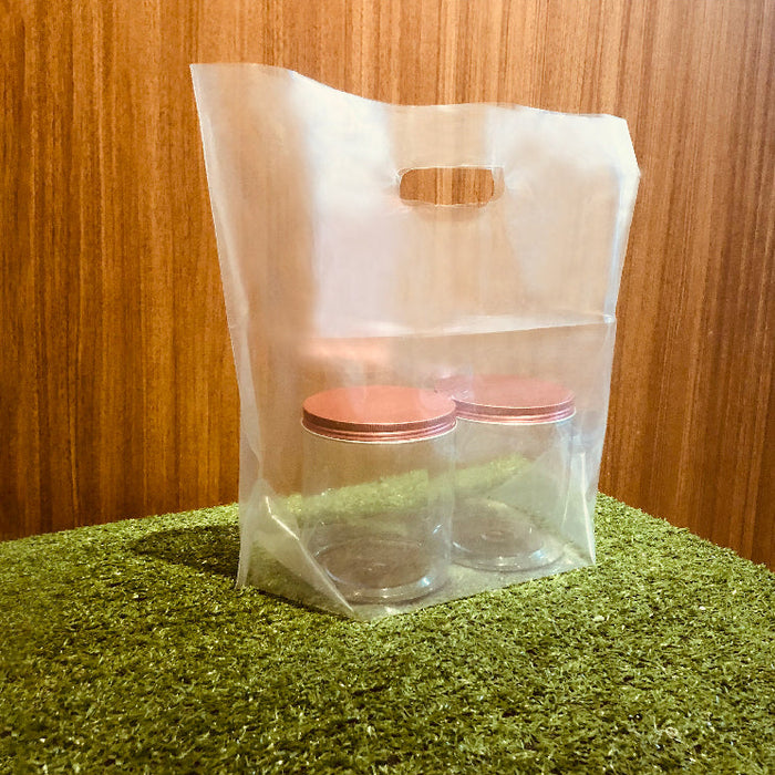 Clear Hole Carrier Bag