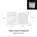 Clear Hole Frosted Carrier Bag