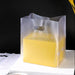 Clear Hole Frosted Carrier Bag