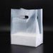 Clear Hole Frosted Carrier Bag