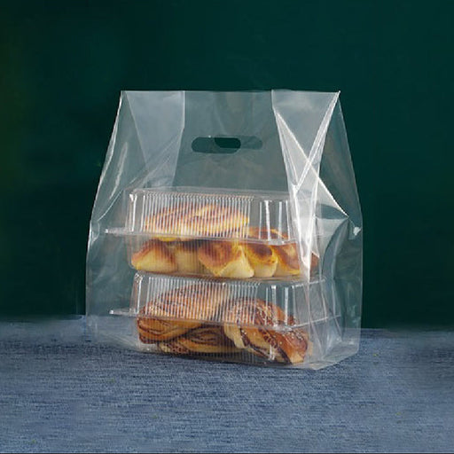 Clear Hole Short / Tall Carrier Bag