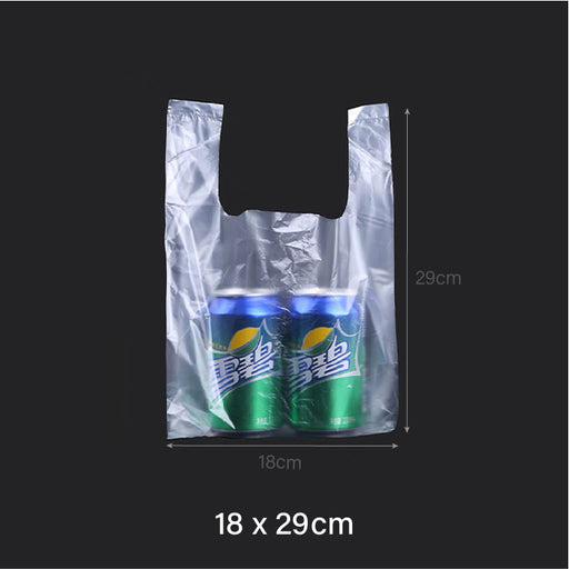 Clear Plastic Bag 18x29cm for business