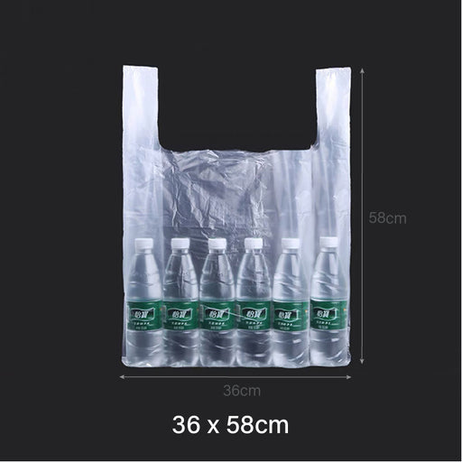 Clear Plastic Bag for business 36x58cm
