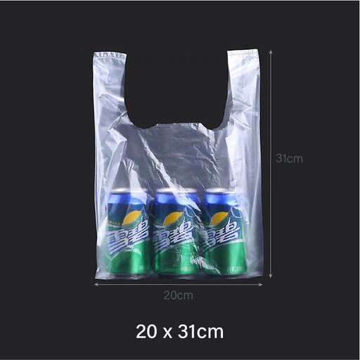 Clear Plastic bag for business 20x31cm