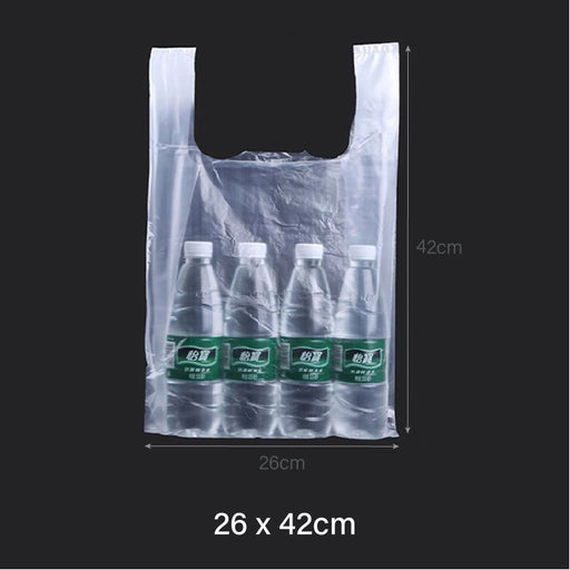 Clear Plastic bag for business 26x42c