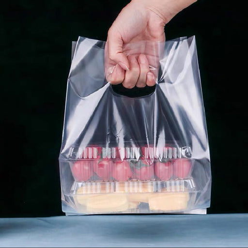 Clear Square Carrier Bag