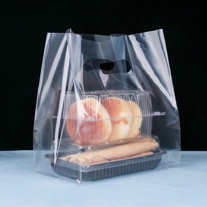 Clear Square Carrier Bag