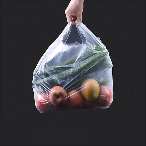 Clear plastic bag for business 32x52cm
