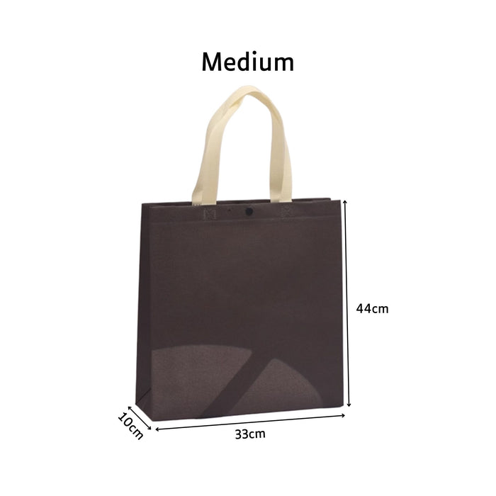 M Coffee Woven Bag +Button (250pcs)