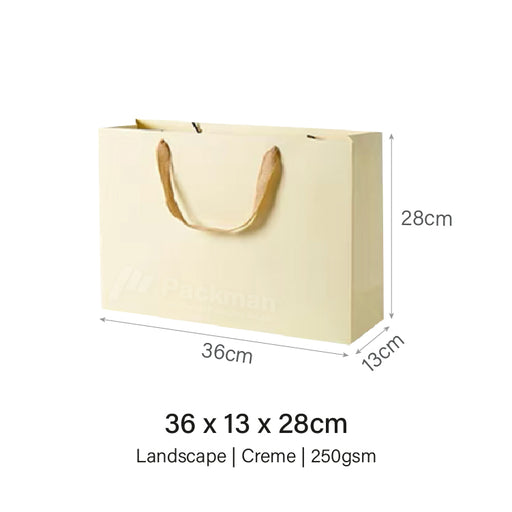 Creme Paper Bag 