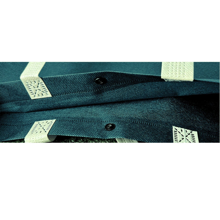 M Deep Green Woven Bag +Button (250pcs)
