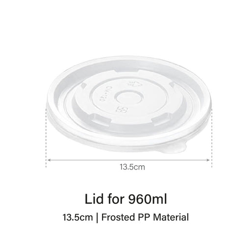 Double-Coated White Kraft Bowl