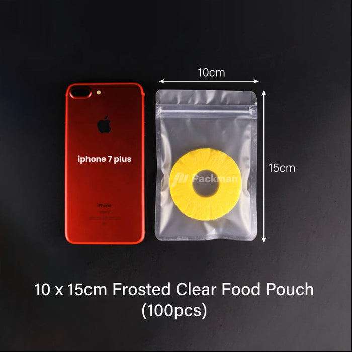 Frosted Clear Food Pouch