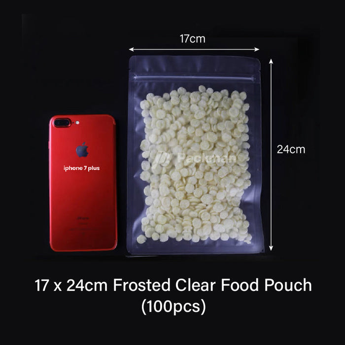 Frosted Clear Food Pouch 
