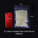 Frosted Clear Food Pouch 