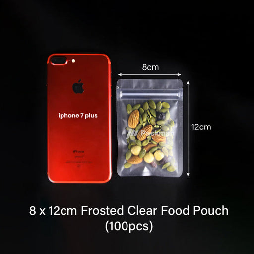 Frosted Clear Food Pouch